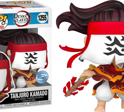 Funko Pop! Vinyl: Demon Slayer:  Tanjuro Kamado #1255 + free case