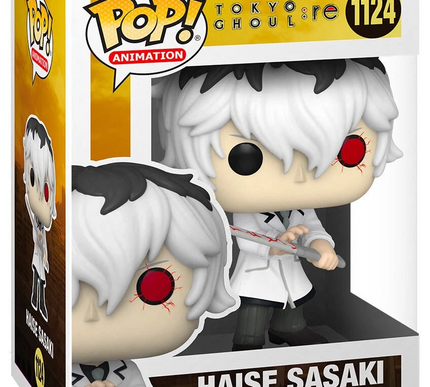 Funko POP! Animation Tokyo Ghoul:Re #1124 Haise Sasaki - + free case