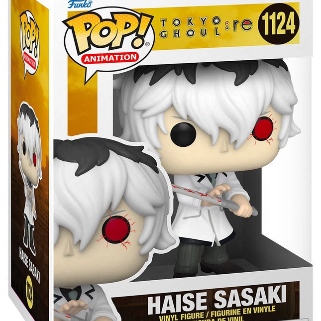 Funko POP! Animation Tokyo Ghoul:Re #1124 Haise Sasaki - + free case
