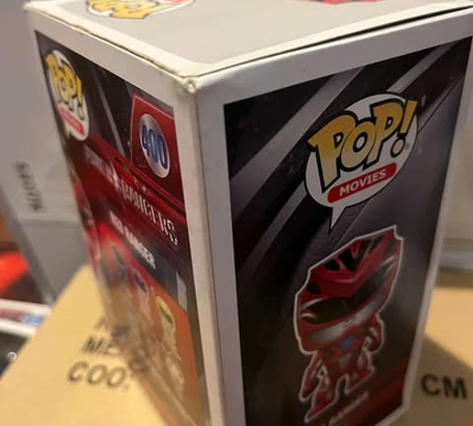 Red Ranger #400 Power Rangers Funko Pop! vinyl (damaged)