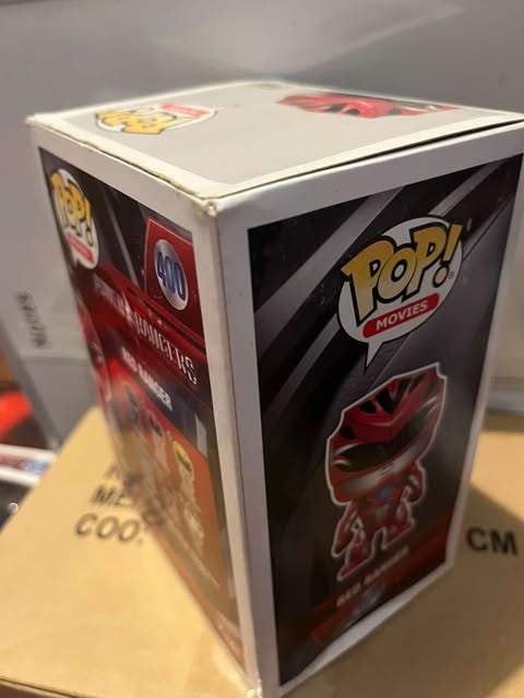 Red Ranger #400 Power Rangers Funko Pop! vinyl (damaged)