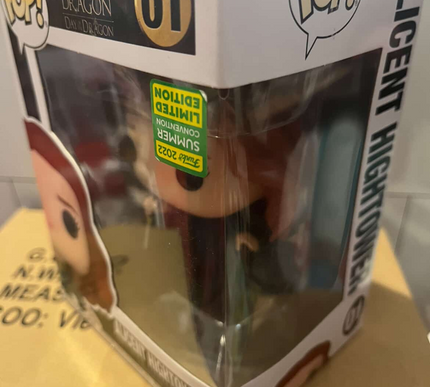 Alicent Hightower #01 Game Of Thrones Funko Pop! vinyl - 2017 (upside sticker)