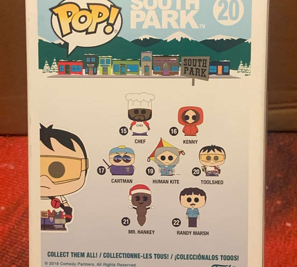 Toolshed #20 (2018) SOUTH PARK "TV" Funko Pop! Vinyl Figure