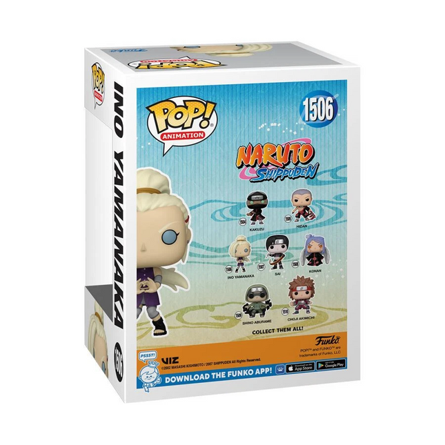 Naruto: Shippuden - Ino Yamanaka Pop! Vinyl Figure #1506 + free case