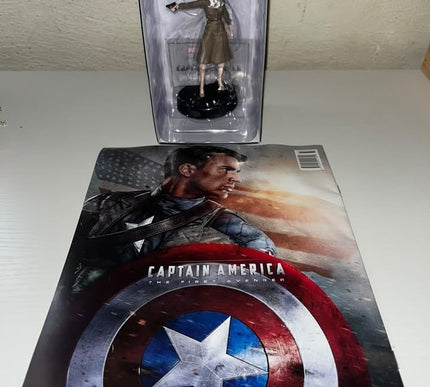 Agent Carter #33 captain america Hand painted Eaglemoss figurine with magazine 