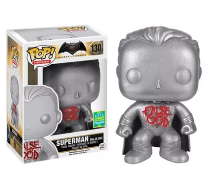 (2016) superman #130 Pop! funko vinyl DC + Free case
