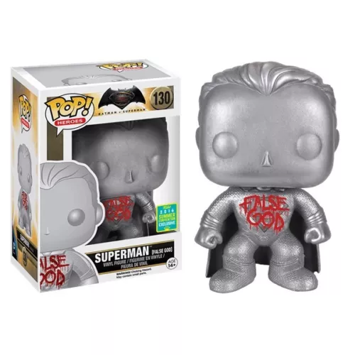 (2016) superman #130 Pop! funko vinyl DC + Free case