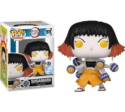 Susamaru with Temari Balls Funko Pop! Vinyl #1515 Demon Slayer + free case