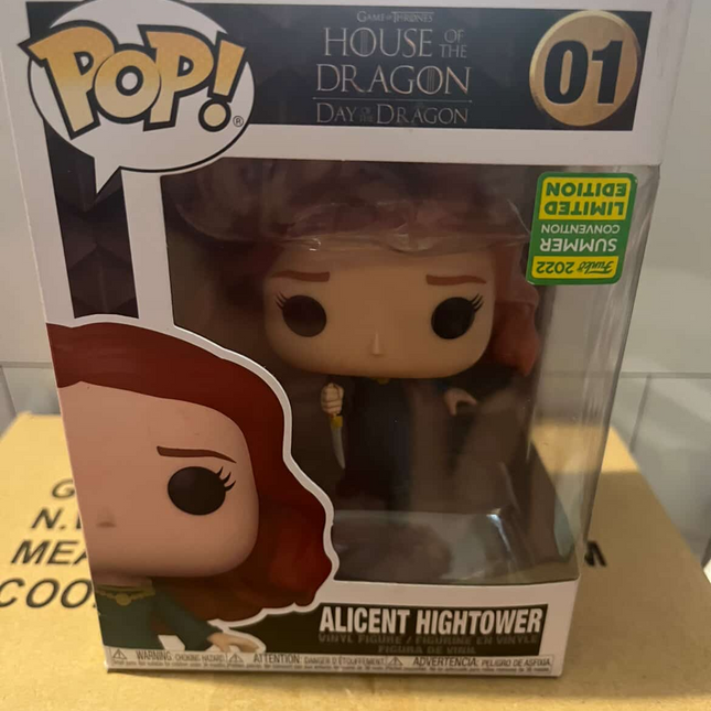 Alicent Hightower #01 Game Of Thrones Funko Pop! vinyl - 2017 (upside sticker)