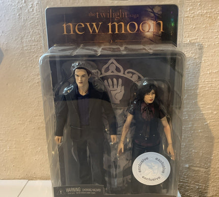 Twilight Saga New Moon Edward & Alice Action Figures New is Sealed Package