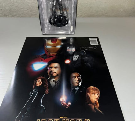 War machine #11 ironman Marvel Hand painted Eaglemoss figurine with magazine 