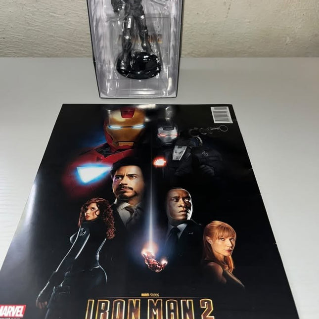 War machine #11 ironman Marvel Hand painted Eaglemoss figurine with magazine 