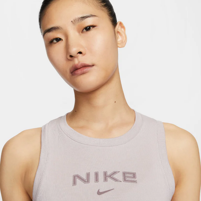 Nike Ribbed Sportswear Cropped Top Size - XL (brand new w/ tags)