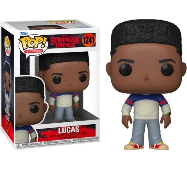 Stranger Things Lucas Season 4 #1241 Funko POP! vinyl Figure