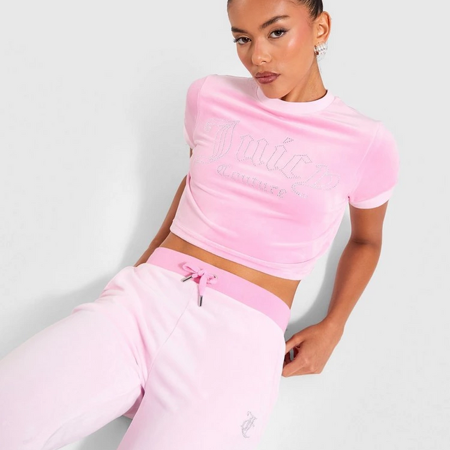 JUICY COUTURE Slim Baby T-Shirt - SMALL