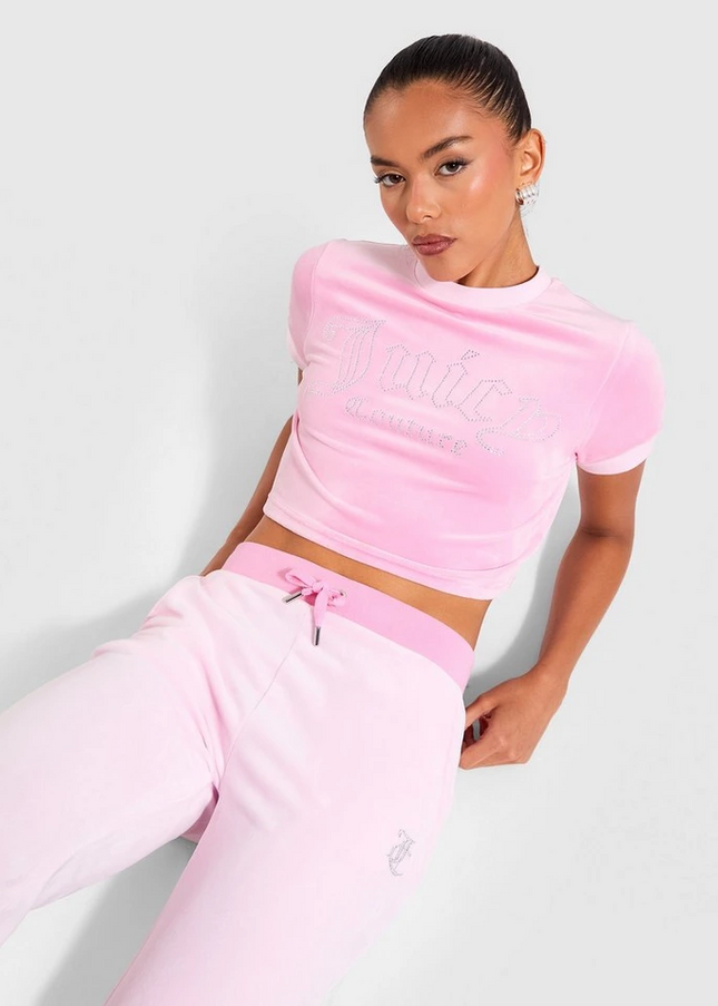 JUICY COUTURE Slim Baby T-Shirt - SMALL