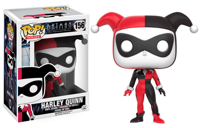 harley quinn #156 Pop! funko vinyl DC + Free case