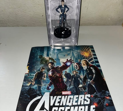 Agent Hill #26  Marvel Movie Hand painted Eaglemoss figurine with magazine 