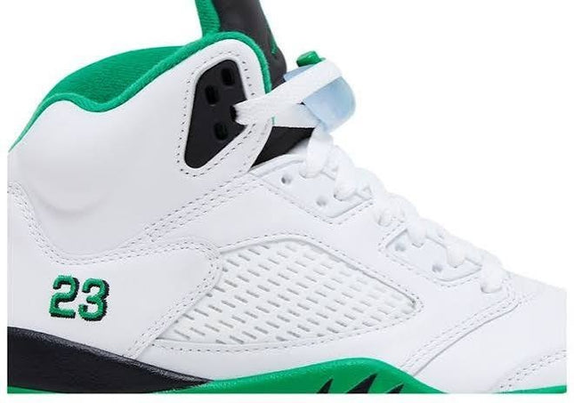 Nike Air Jordan 5 Retro Lucky Green Casual Sneakers US Size 8us/6.5us DD9336-103