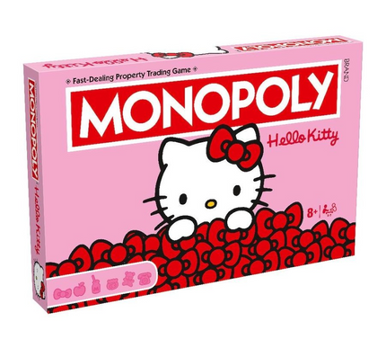 Hello Kitty Brand new sealed monopoly game board