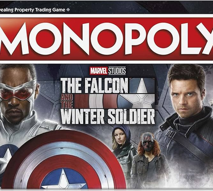 The Falcon Winter soldier Brand new sealed monopoly game board