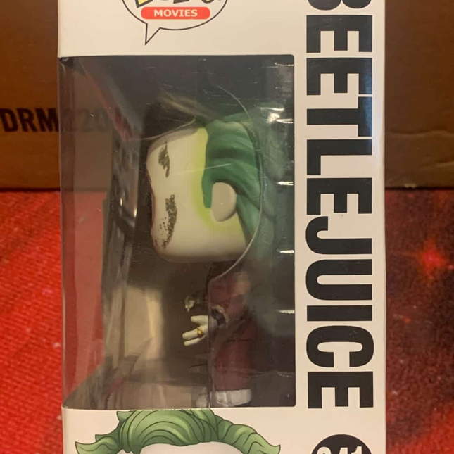 Beetle juice #641 "MOVIES" Funko Pop! Vinyl Figure (damaged)
