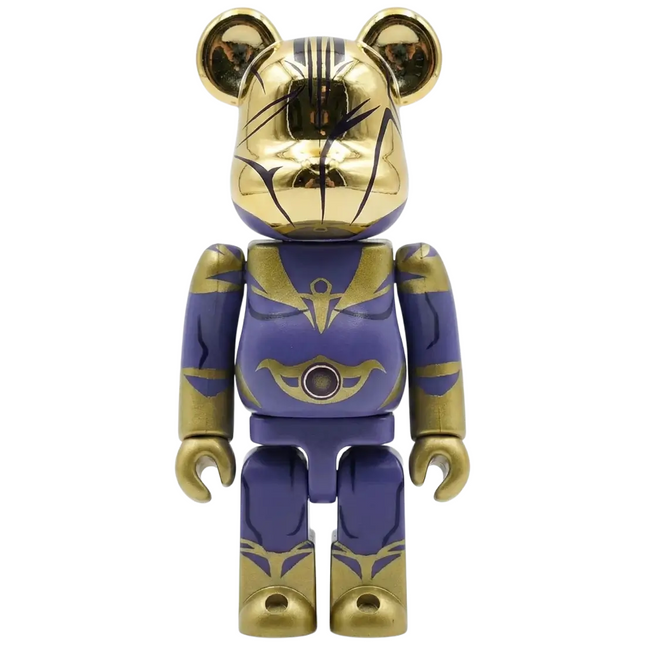 BEARBRICK MEDICOM SERIES 45 HERO DR FATE VARIANT 100% 2022 BLACK ADAM