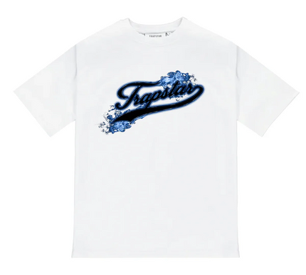 Trapstar Hot Rod Strikeout Tee - White - Medium 