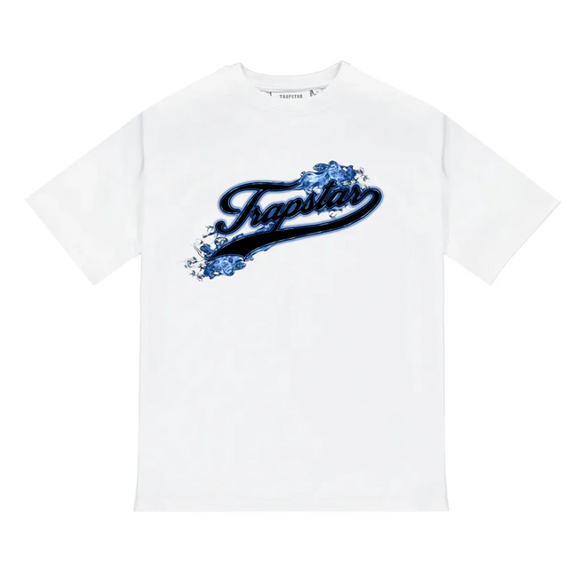 Trapstar Hot Rod Strikeout Tee - White - Medium 