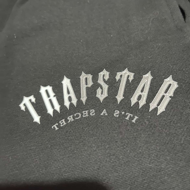 Trapstar Irongate Arch Tracksuit set - Black/Grey  - Large