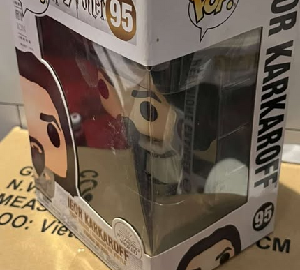 Igor karkaroff #95 Harry Potter Funko Pop! vinyl (damaged)