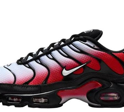 Nike Air Max Plus TN White/Black/Red Fade Mens Size US 9 DM0032-017