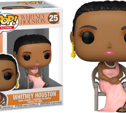 whitney houston #25 Pop! vinyl music funko + free case