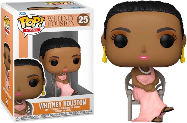whitney houston #25 Pop! vinyl music funko + free case