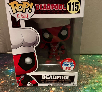 Deadpool #115 Marvel Funko Pop! vinyl figurine + free case