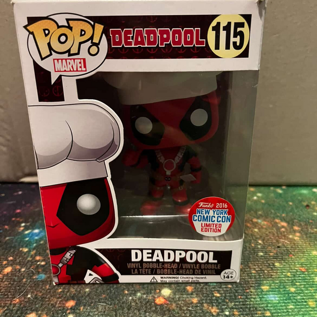 Deadpool #115 Marvel Funko Pop! vinyl figurine + free case