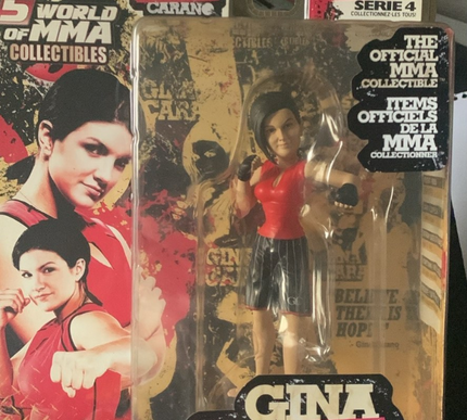 Vtg Gina “Conviction” Carano Action Figure Round 5 MMA New In Box 2009 Rare