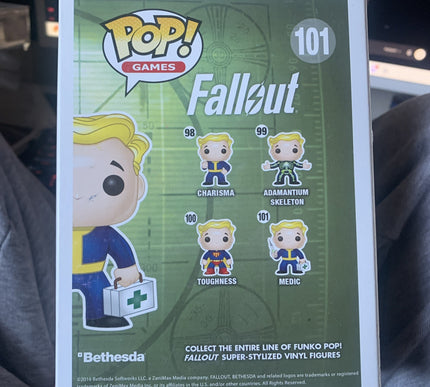 Funko Pop Vinyl Fallout MIB 101 Medic 2016