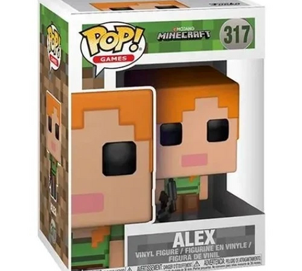ALEX #317 MINECRAFT "GAMES" Funko Pop! Vinyl Figure 