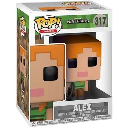 ALEX #317 MINECRAFT "GAMES" Funko Pop! Vinyl Figure 