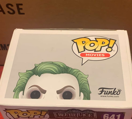 Beetle juice #641 "MOVIES" Funko Pop! Vinyl Figure (damaged)