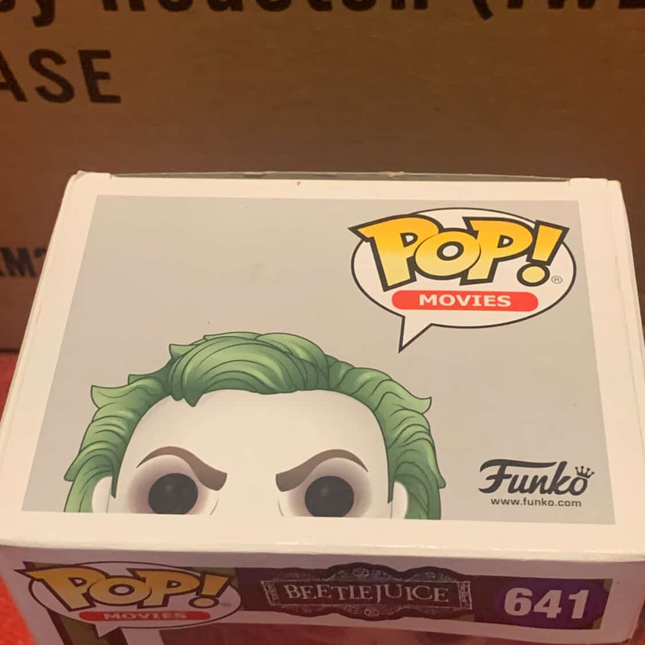 Beetle juice #641 "MOVIES" Funko Pop! Vinyl Figure (damaged)
