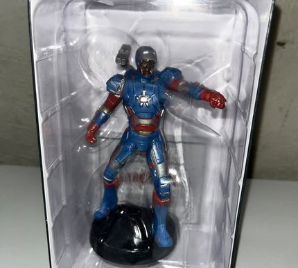 Iron Patriot #23 Marvel Movie Hand painted Eaglemoss figurine with magazine 