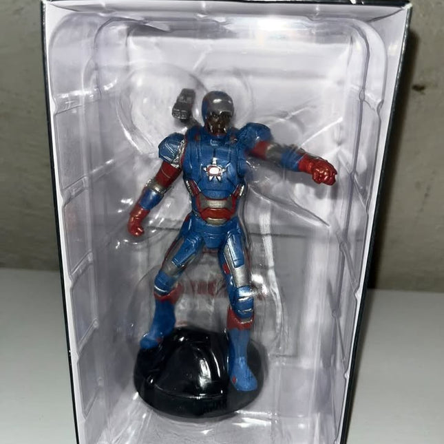 Iron Patriot #23 Marvel Movie Hand painted Eaglemoss figurine with magazine 