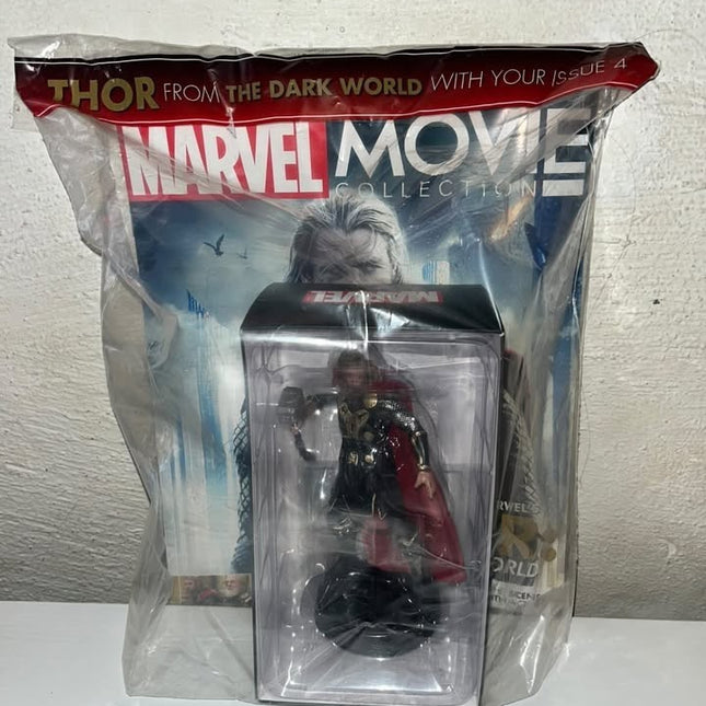 Thor #04 Marvel Movie Hand painted Eaglemoss figurine with magazine 
