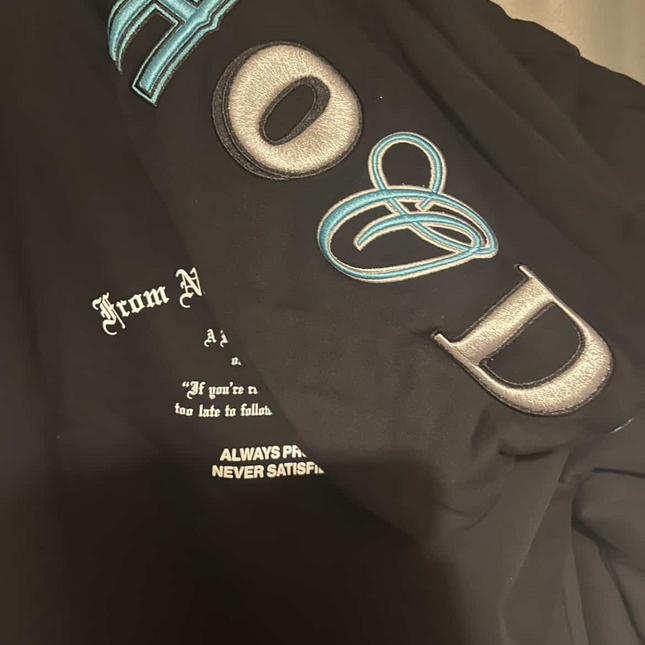 Hoodrich Heat V3 Full Zip Hoodie Large Blue