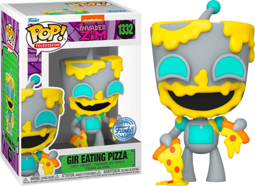 Gir eating pizza #1332 "TV" Funko Pop! Vinyl Figure