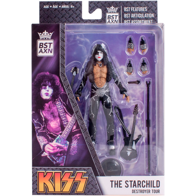Kiss - The Starchild (Paul Stanley) BST AXN 5'' Action Figure