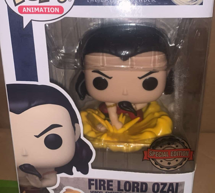 ATLA Fire Lord Ozai Special Edition Funko Pop 1058 + free case