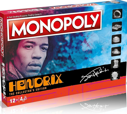 Brand new sealed monopoly game board - Jimi hendrix